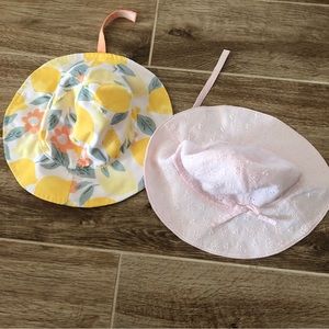 Sun Hats size 6-12 months
